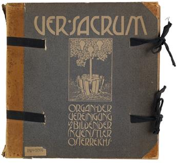 (KLIMT, GUSTAV / VIENNA SECESSION). Ver Sacrum.